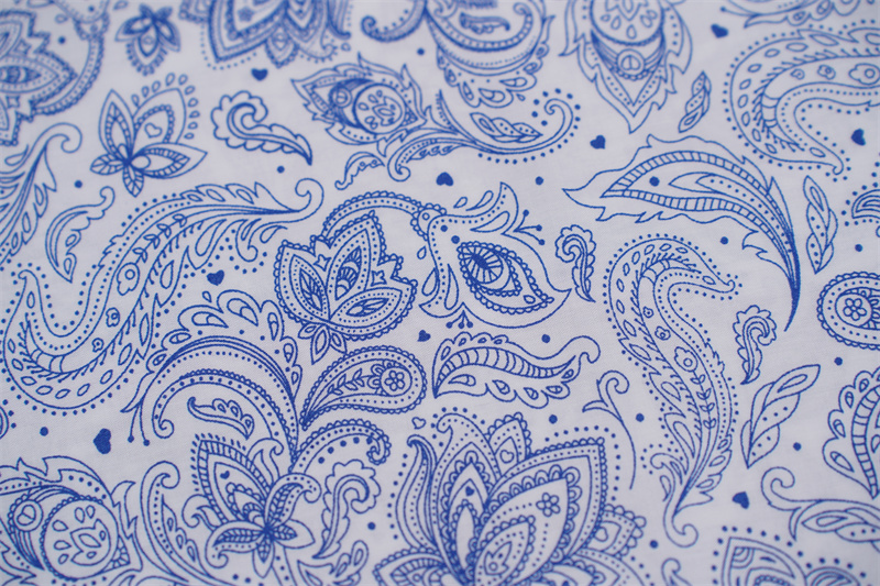 60s 100% Rayon Viscose Voile Printed Fabric