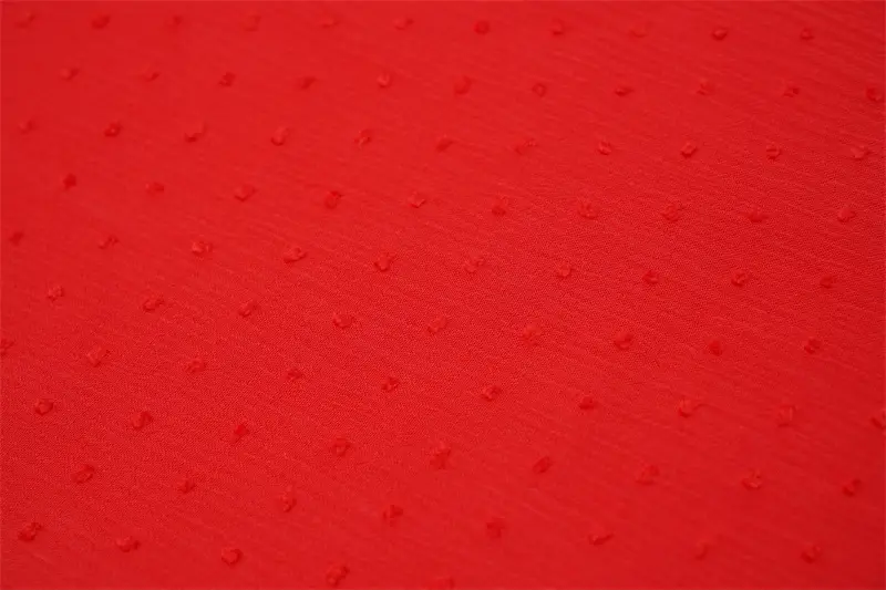 100% Rayon Viscose Gauze With Small Hair Ball Fabric For Dress